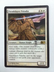 Fiendslayer Paladin [C](Altered and Signed by RK Post)
